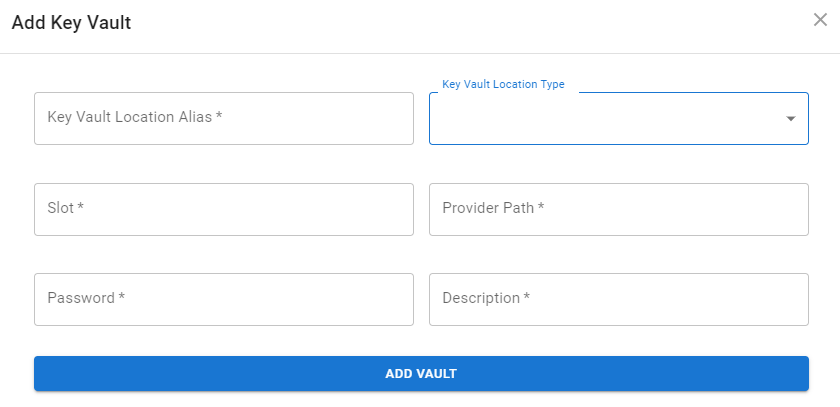 khatim timestamp server - add key vault