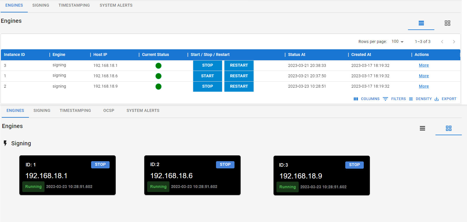 Khatim Signing Engines