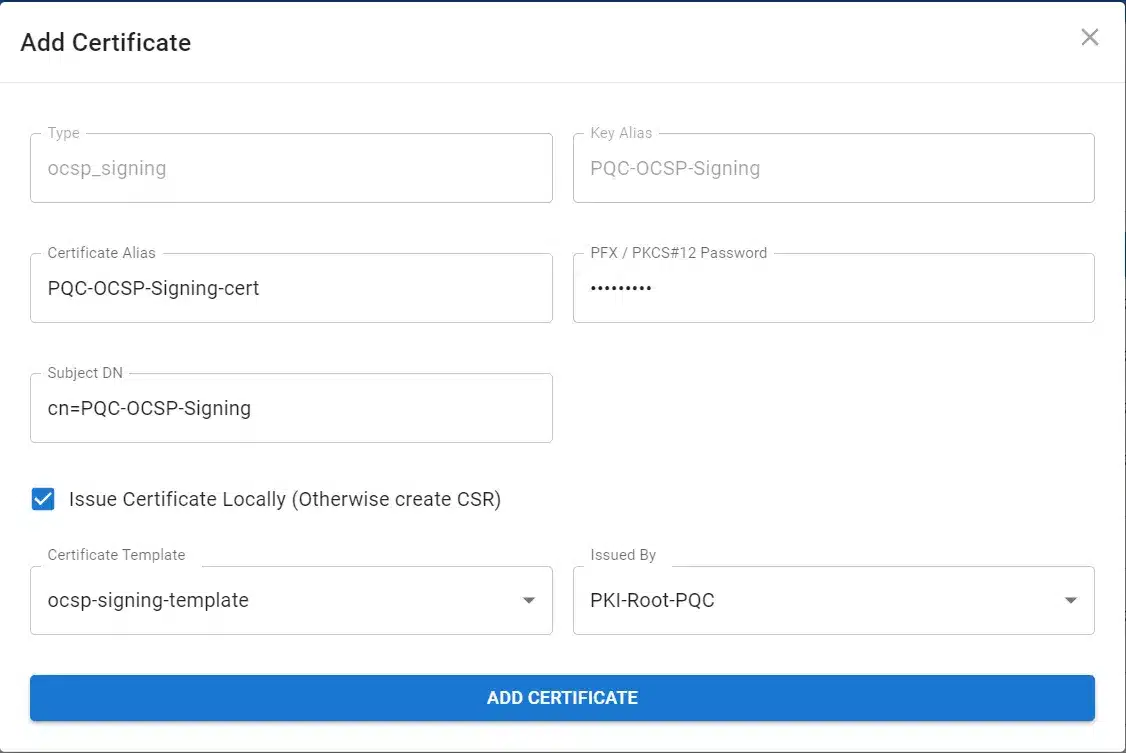 Khatim-PKI-Server-Creating-OCSP-Cert-with-PQC Khatim-PKI-Server-Creating-OCSP-Cert-with-PQC