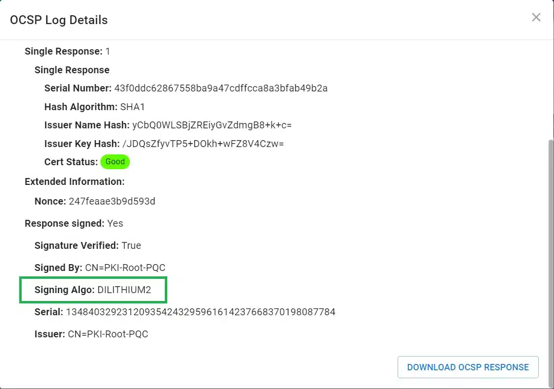 Khatim-PKI-Server-PQC-OCSP-transaction Khatim-PKI-Server-PQC-OCSP-transaction